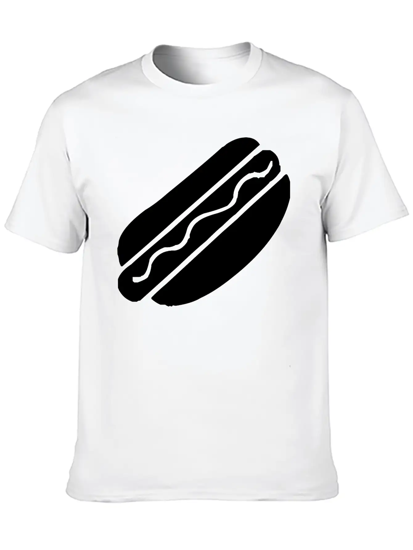 A Hot Dog Classic Cotton Tee – Unisex Comfort For Any Season