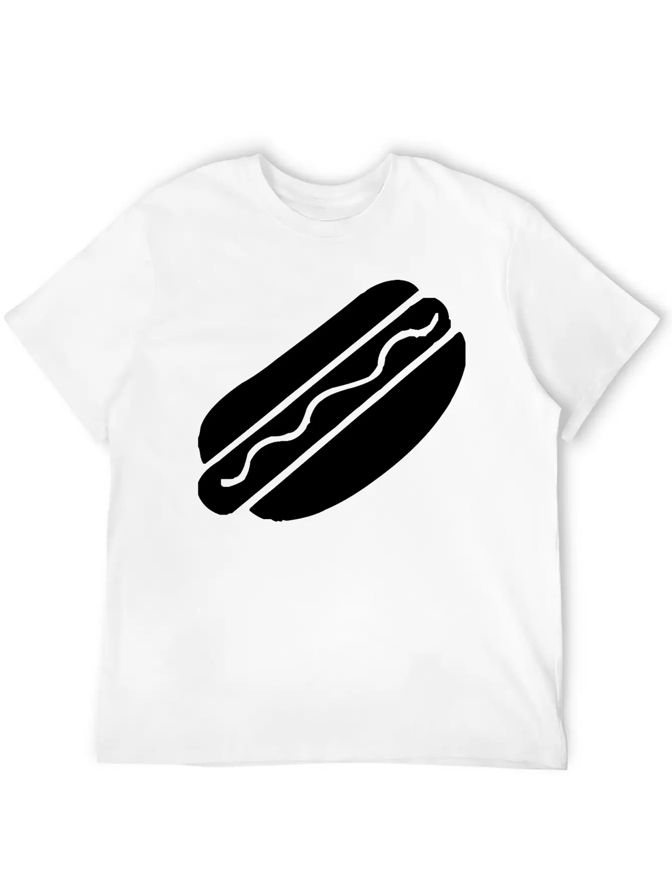 A Hot Dog Classic Cotton Tee – Unisex Comfort For Any Season