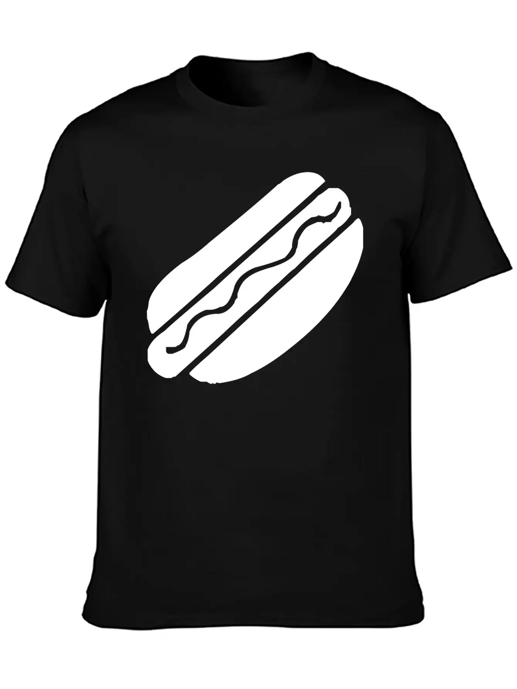 A Hot Dog Classic Cotton Tee – Unisex Comfort For Any Season