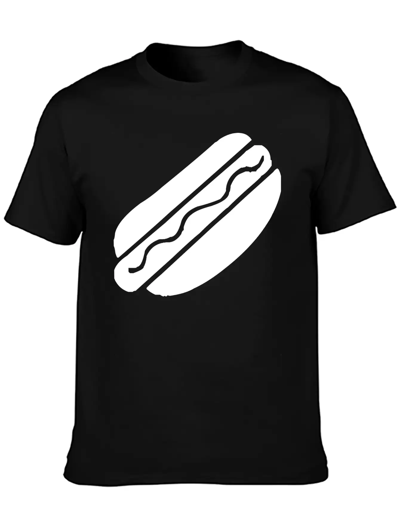 A Hot Dog Classic Cotton Tee – Unisex Comfort For Any Season