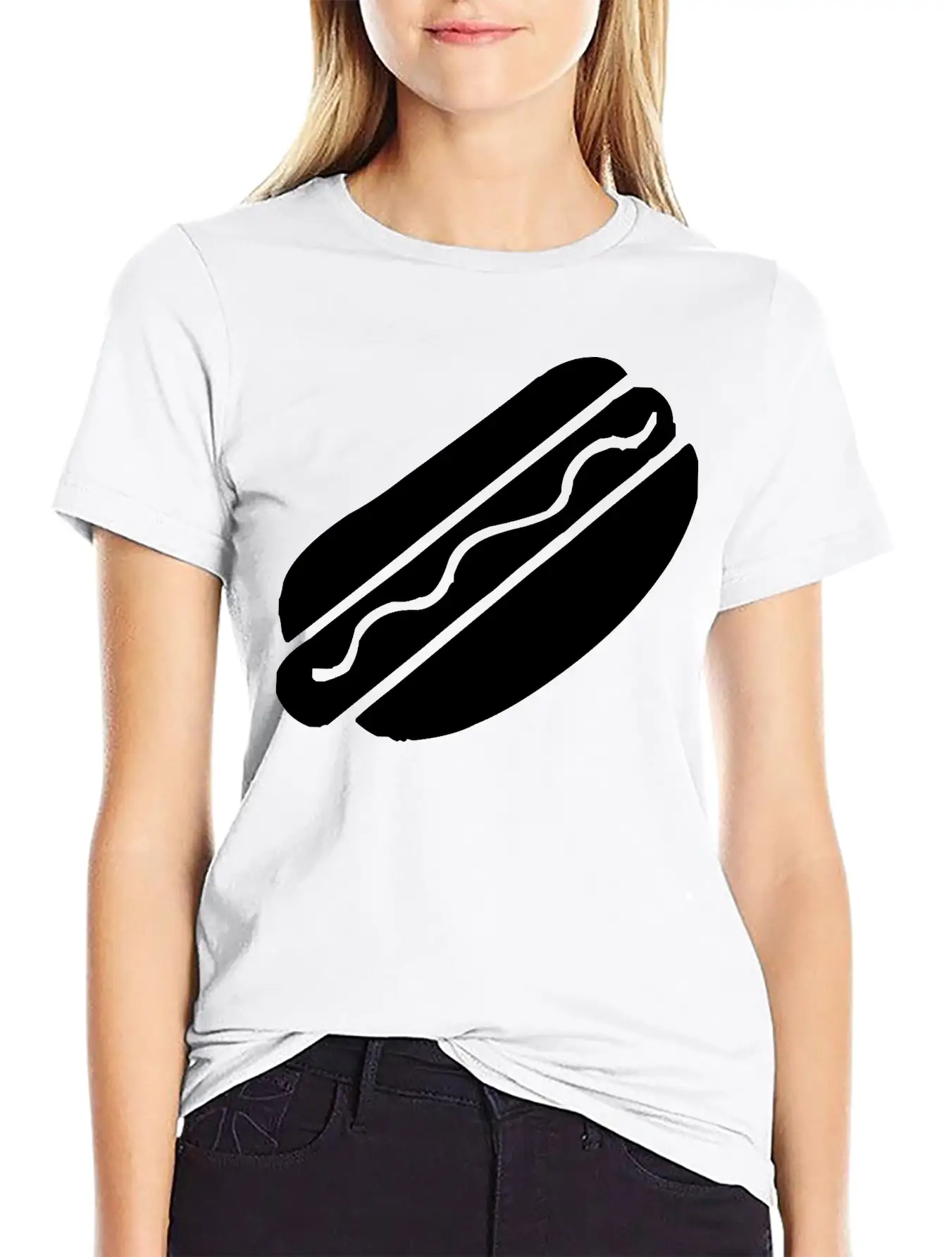 A Hot Dog Classic Cotton Tee – Unisex Comfort For Any Season