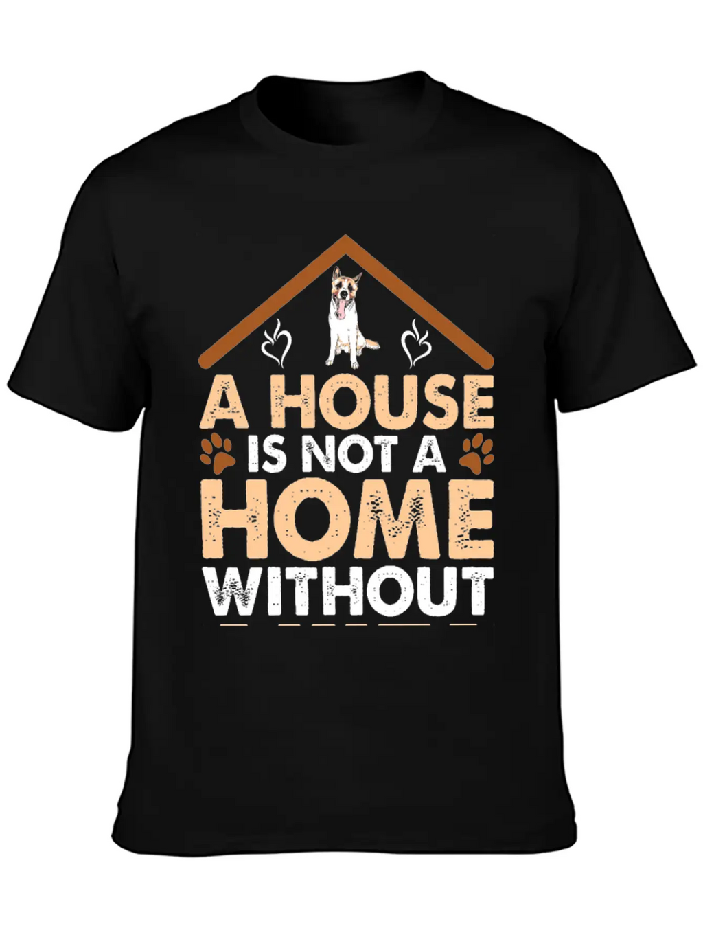 A House Is Not A Home Without Akita Timeless Short Sleeve Tee – Comfy And Minimalist Design