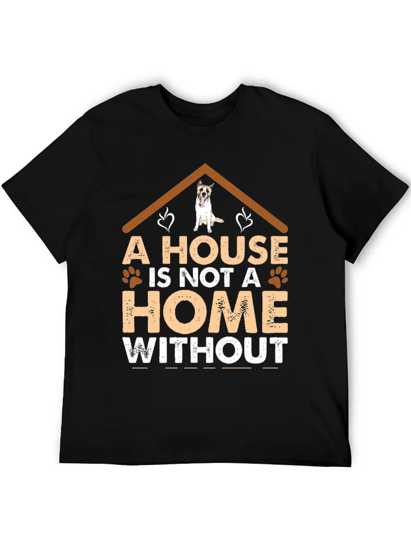 A House Is Not A Home Without Akita Timeless Short Sleeve Tee – Comfy And Minimalist Design