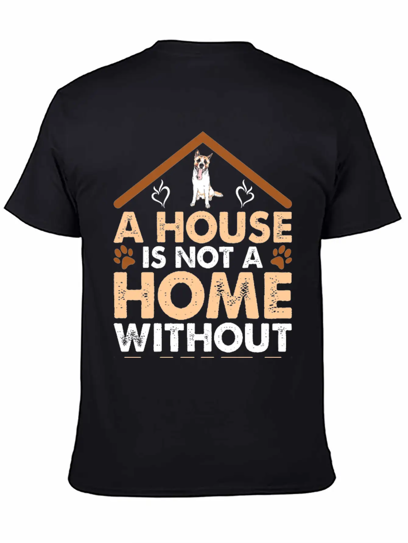 A House Is Not A Home Without Akita Timeless Short Sleeve Tee – Comfy And Minimalist Design