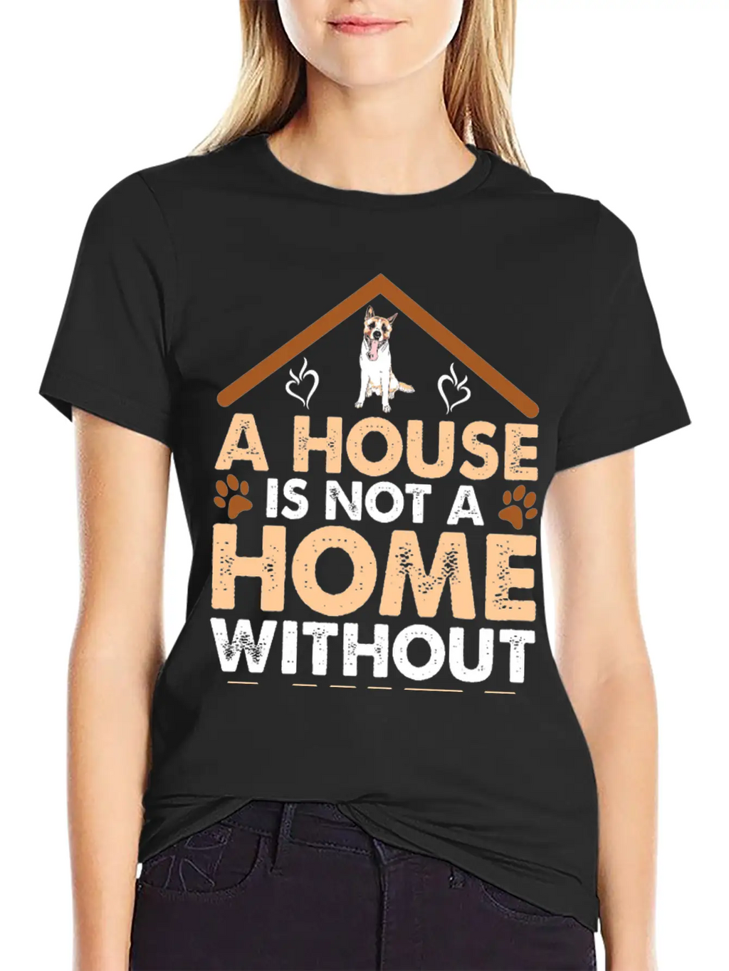 A House Is Not A Home Without Akita Timeless Short Sleeve Tee – Comfy And Minimalist Design