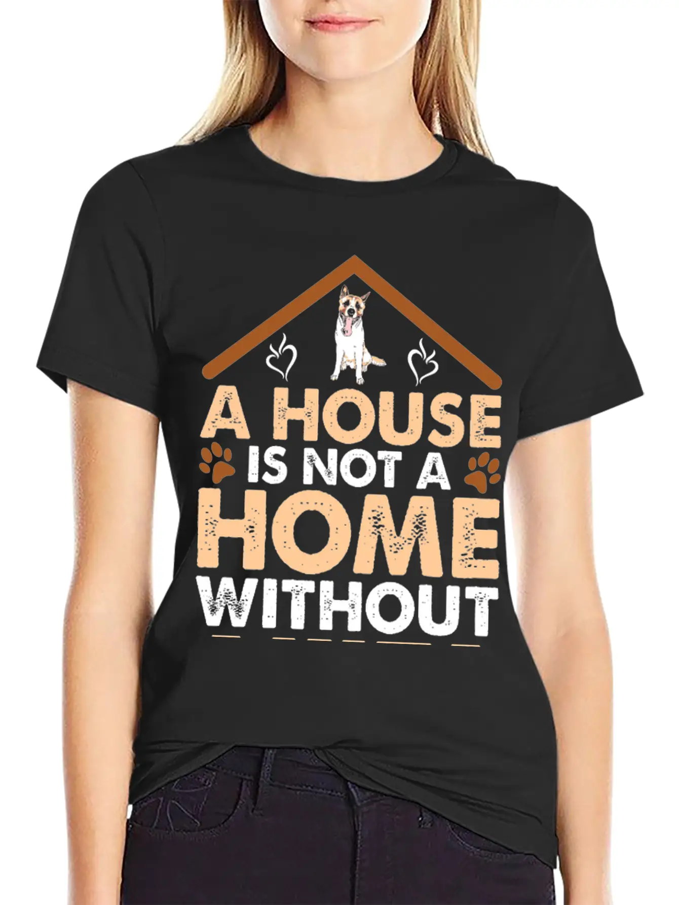 A House Is Not A Home Without Akita Timeless Short Sleeve Tee – Comfy And Minimalist Design