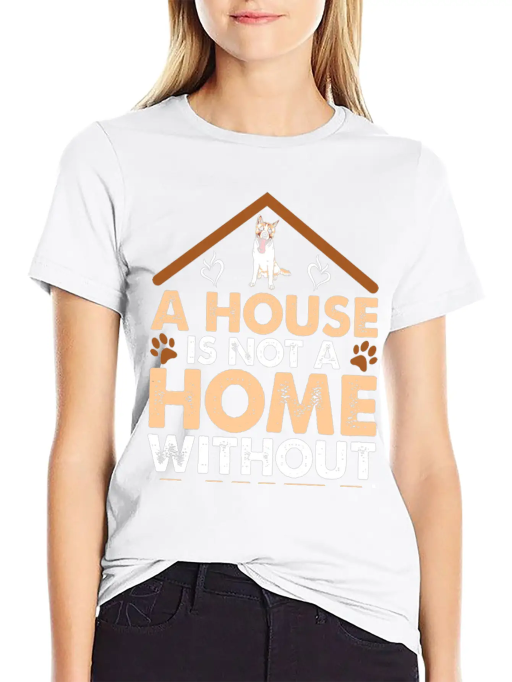 A House Is Not A Home Without Akita Timeless Short Sleeve Tee – Comfy And Minimalist Design
