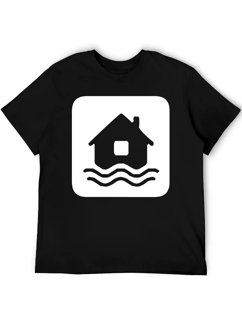 A House On Water Essential Cotton Tee For Daily Outfits – Unisex Style