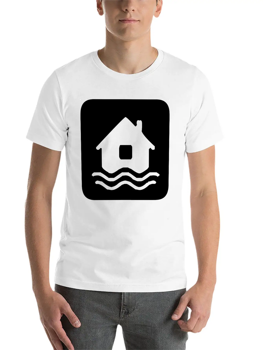 A House On Water Essential Cotton Tee For Daily Outfits – Unisex Style