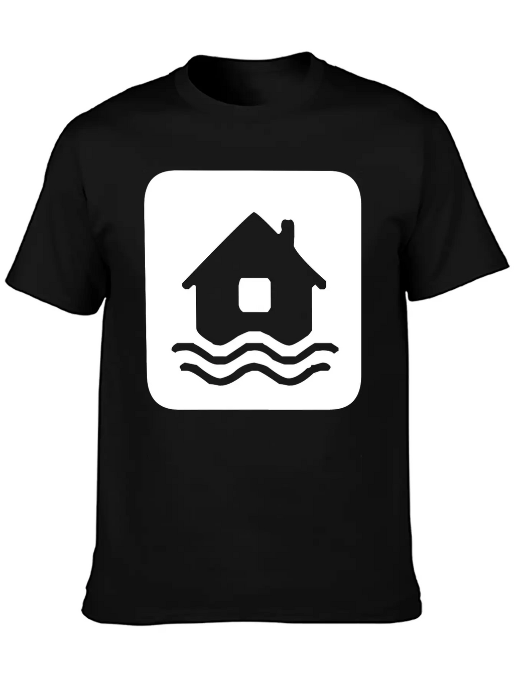 A House On Water Essential Cotton Tee For Daily Outfits – Unisex Style