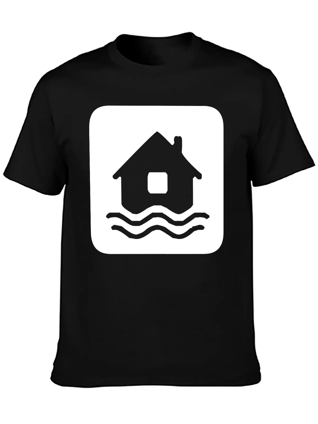 A House On Water Essential Cotton Tee For Daily Outfits – Unisex Style