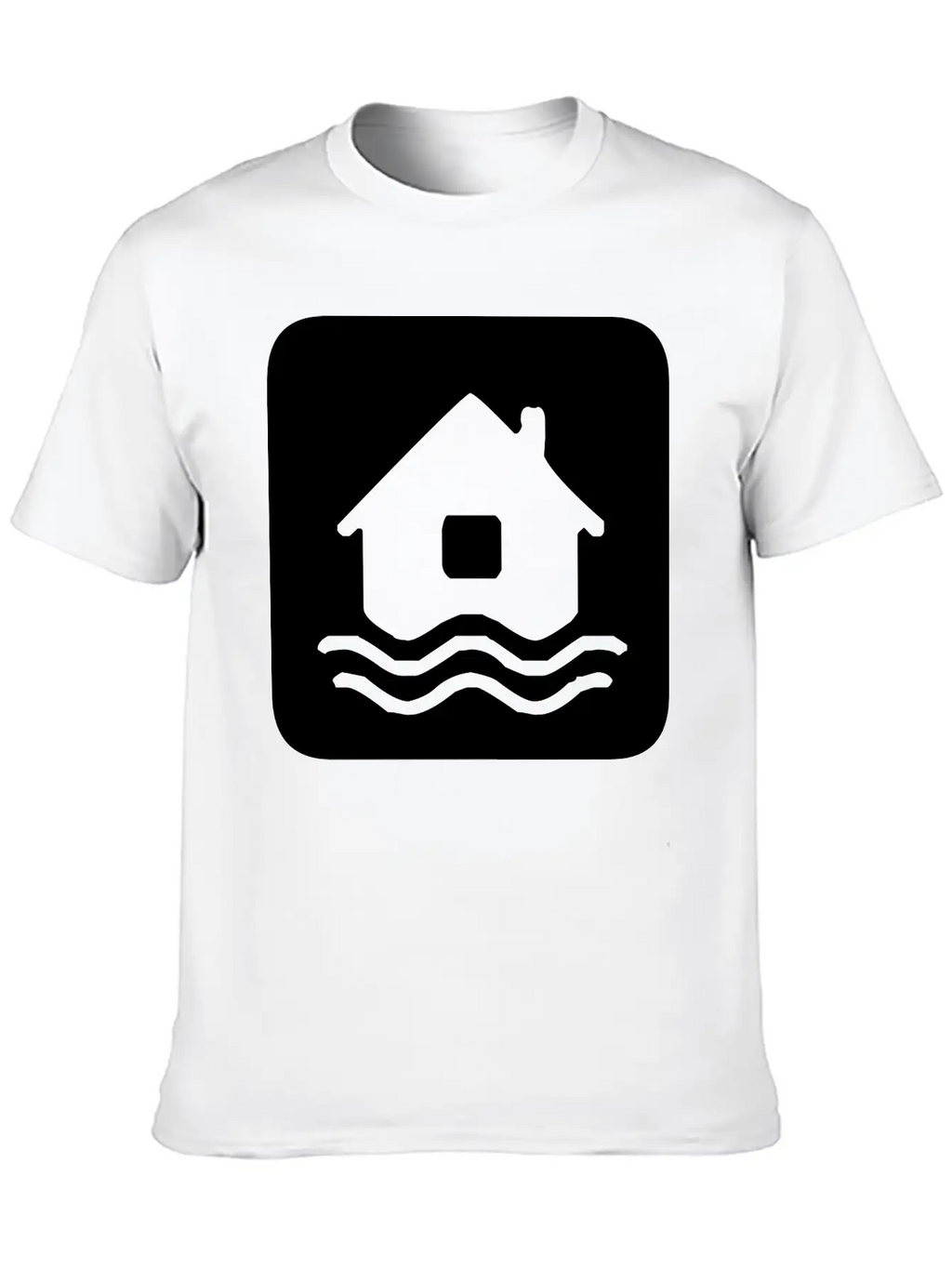 A House On Water Essential Cotton Tee For Daily Outfits – Unisex Style