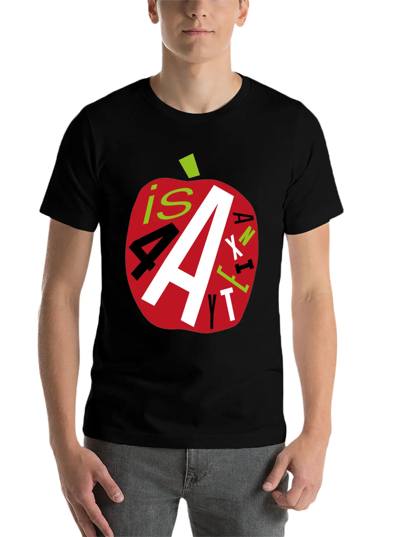 A Is 4 Anxiety Classic Cotton Tee – Unisex Comfort For Any Season