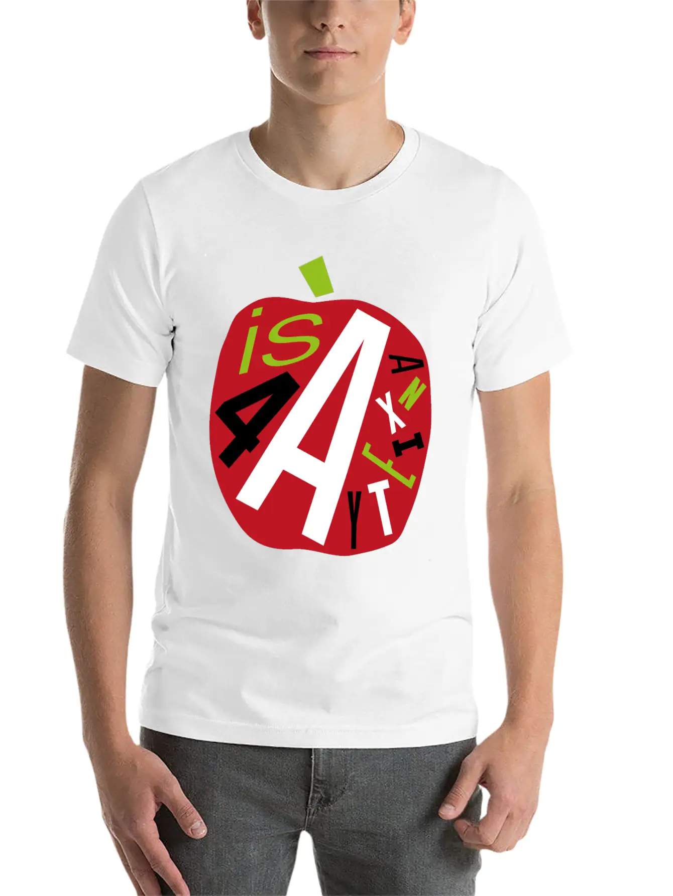 A Is 4 Anxiety Classic Cotton Tee – Unisex Comfort For Any Season