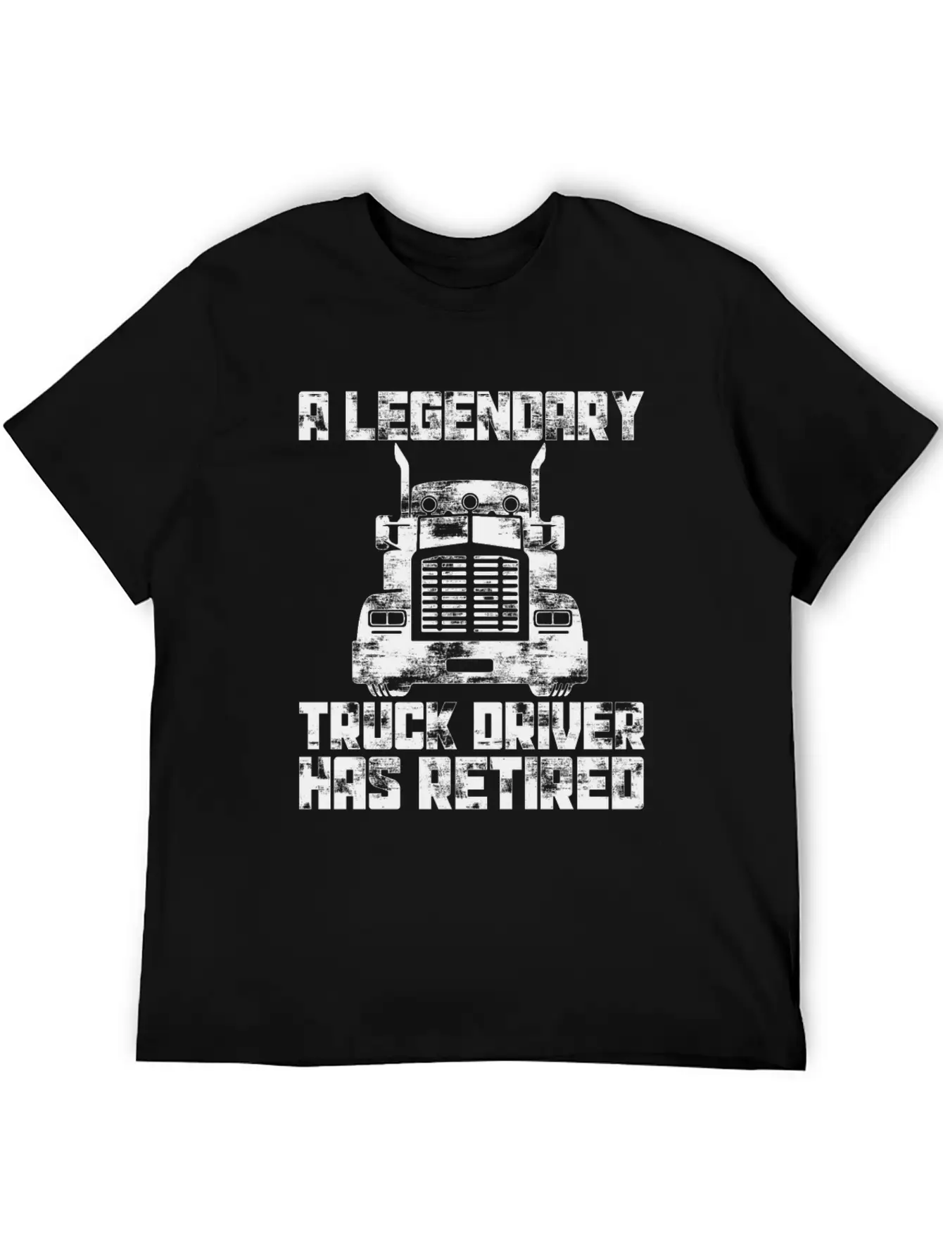 A Legendary Truck Driver Has Retired Classic Cotton Tee – Unisex Comfort For Any Season