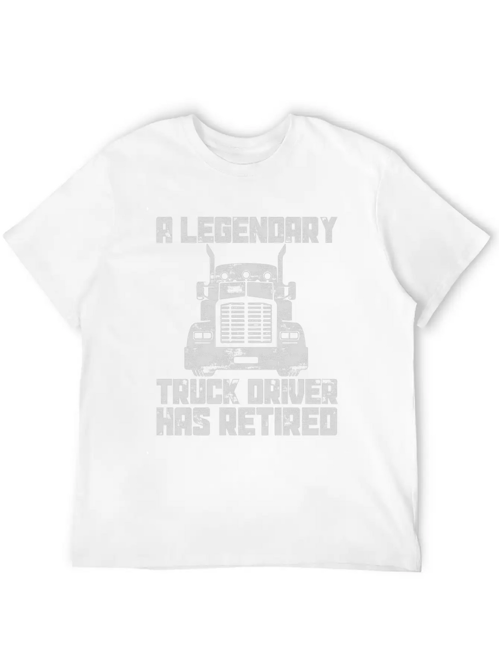 A Legendary Truck Driver Has Retired Classic Cotton Tee – Unisex Comfort For Any Season