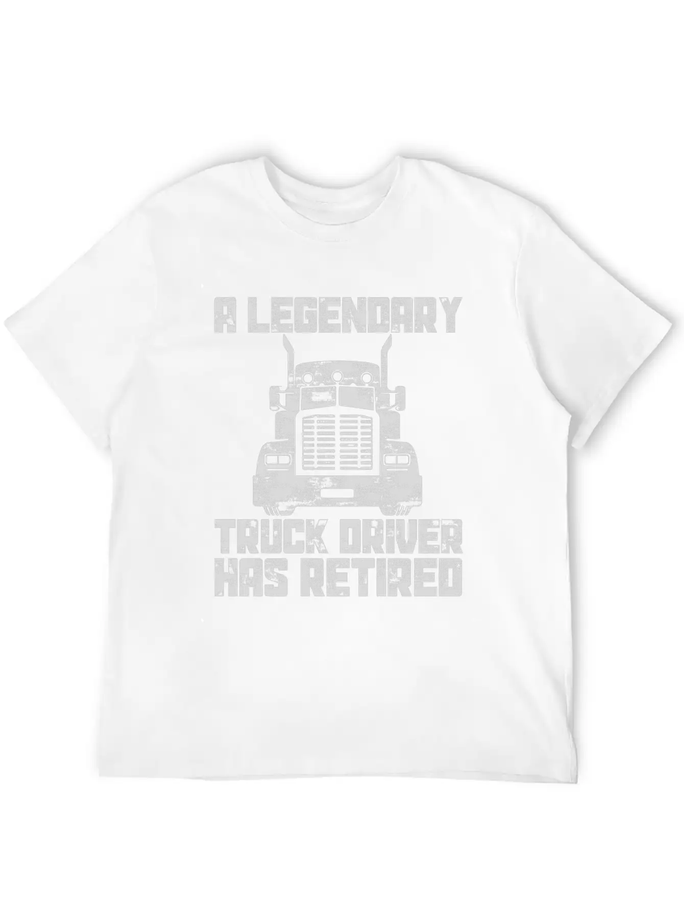 A Legendary Truck Driver Has Retired Classic Cotton Tee – Unisex Comfort For Any Season
