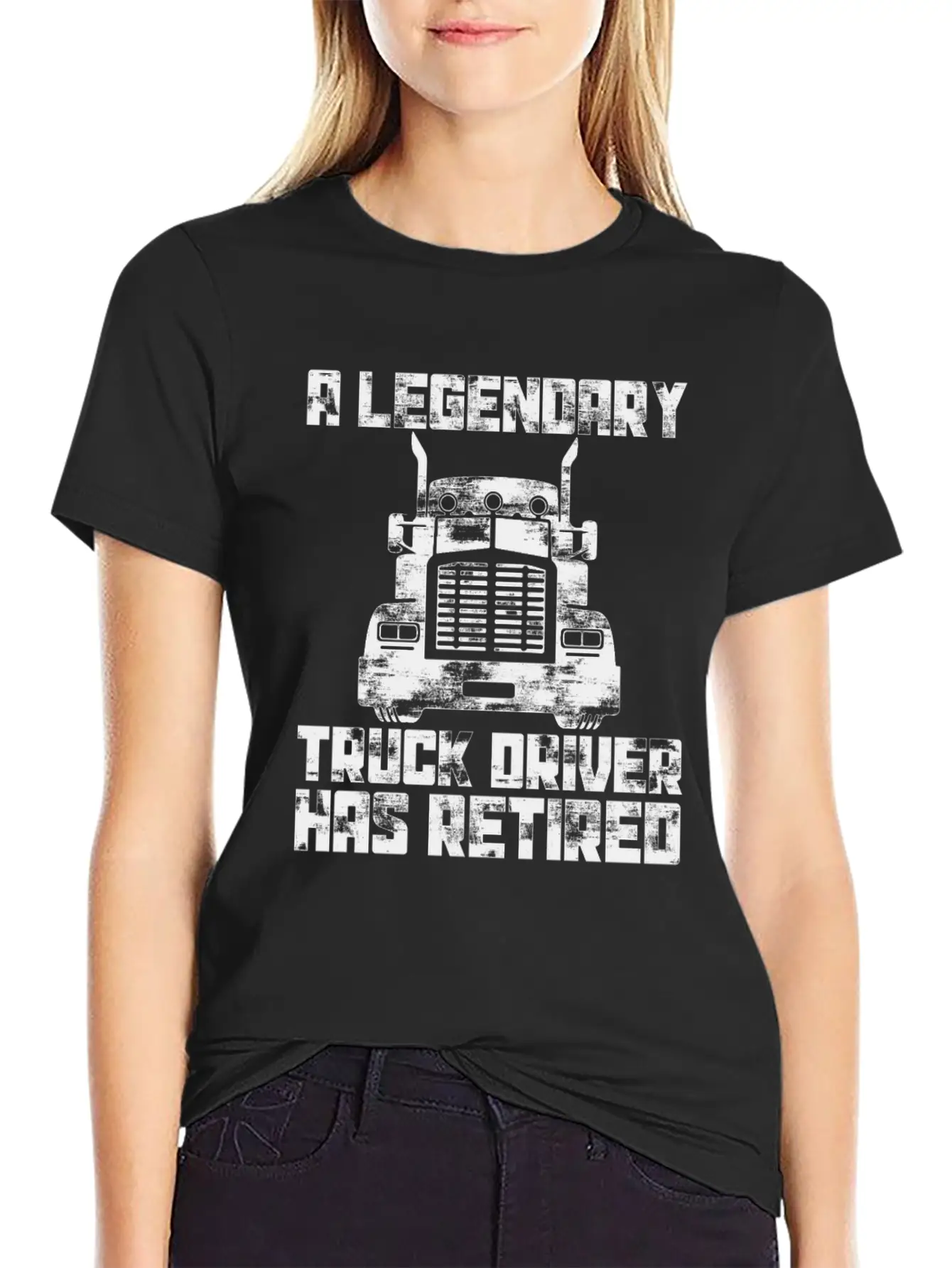 A Legendary Truck Driver Has Retired Classic Cotton Tee – Unisex Comfort For Any Season