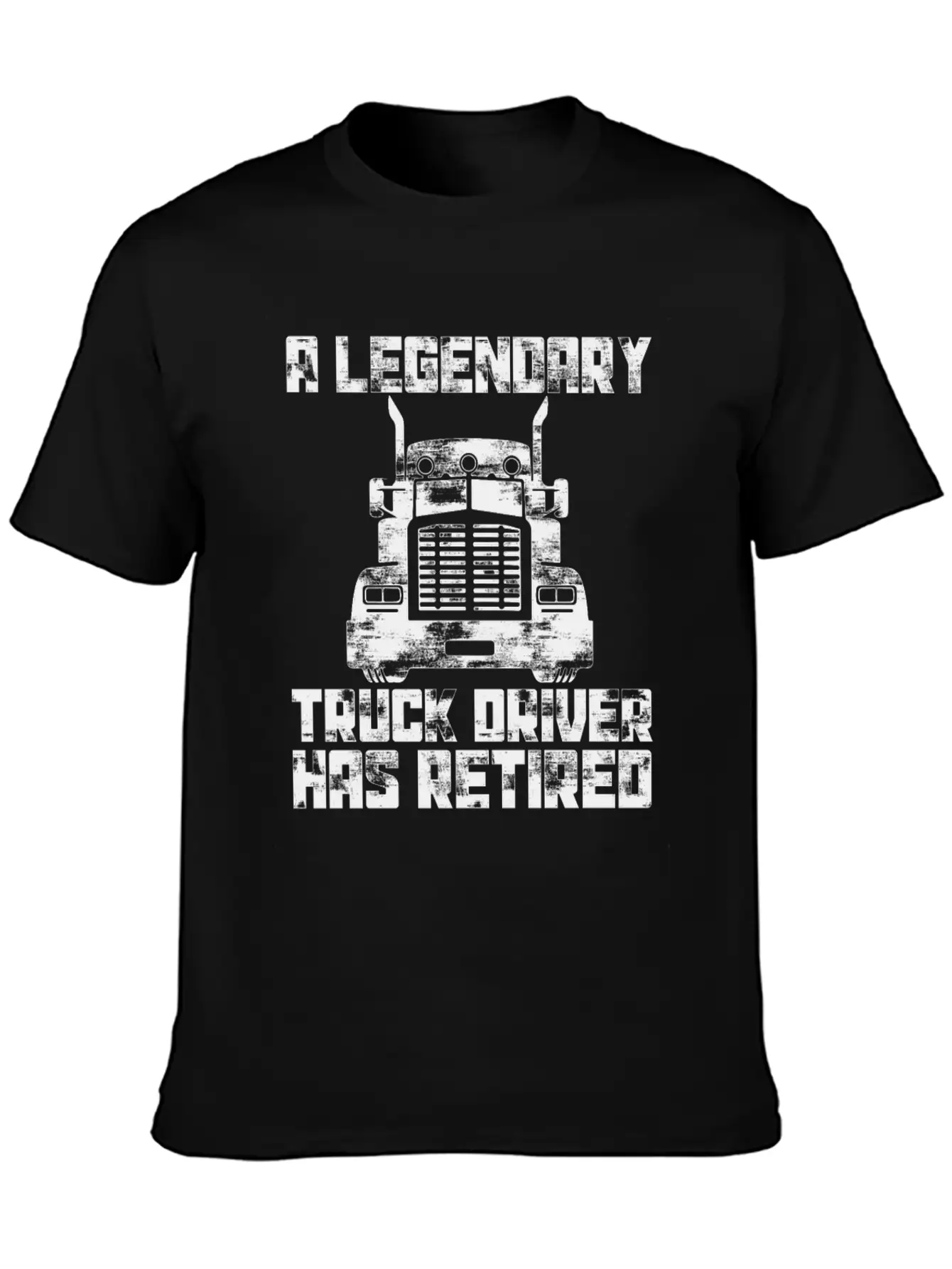 A Legendary Truck Driver Has Retired Classic Cotton Tee – Unisex Comfort For Any Season