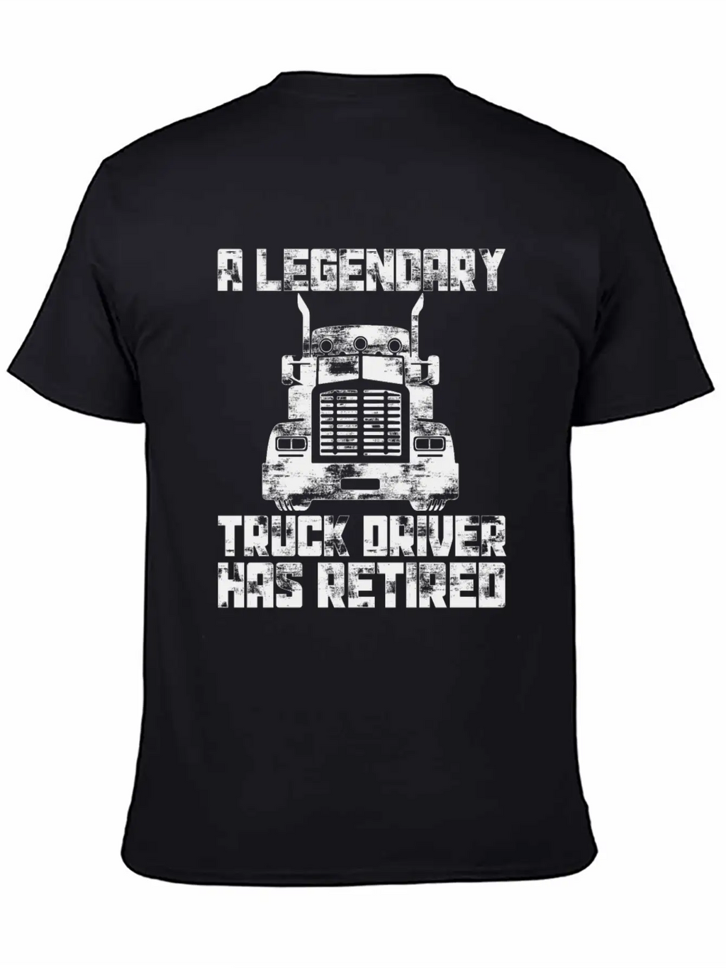 A Legendary Truck Driver Has Retired Classic Cotton Tee – Unisex Comfort For Any Season