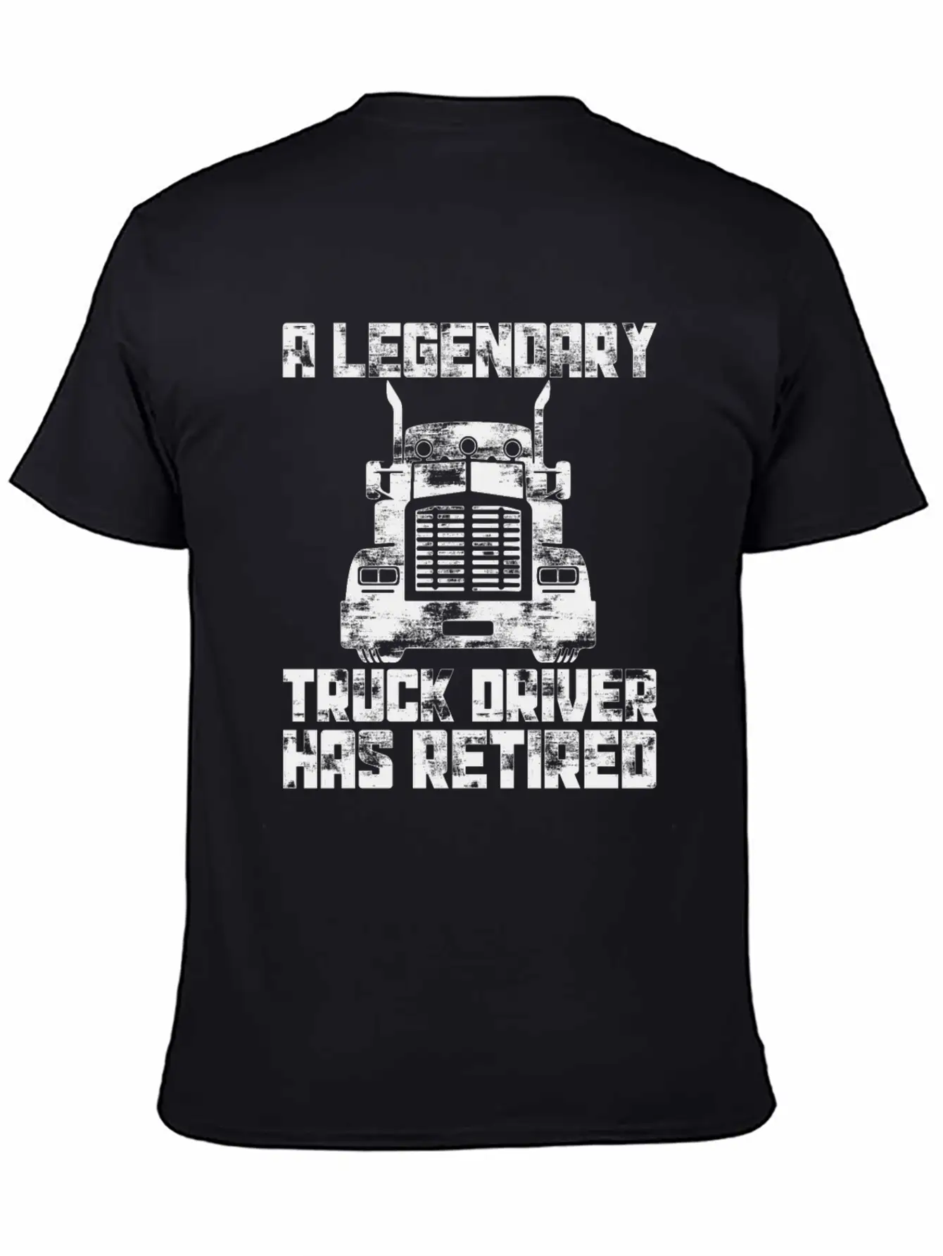 A Legendary Truck Driver Has Retired Classic Cotton Tee – Unisex Comfort For Any Season