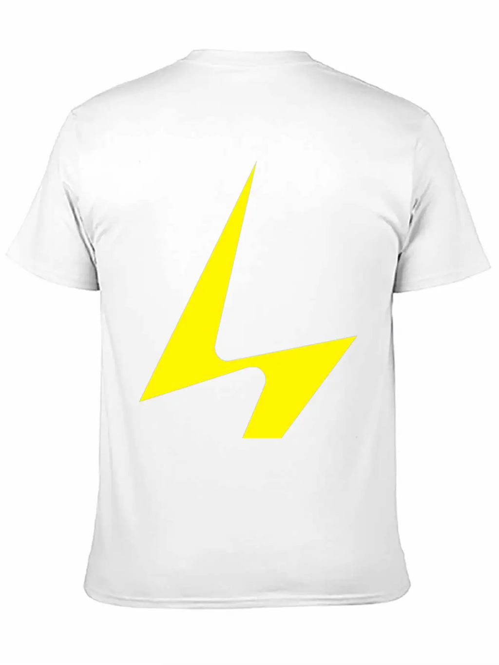 A Lightning Bolt Essential Cotton Tee For Daily Outfits – Unisex Style