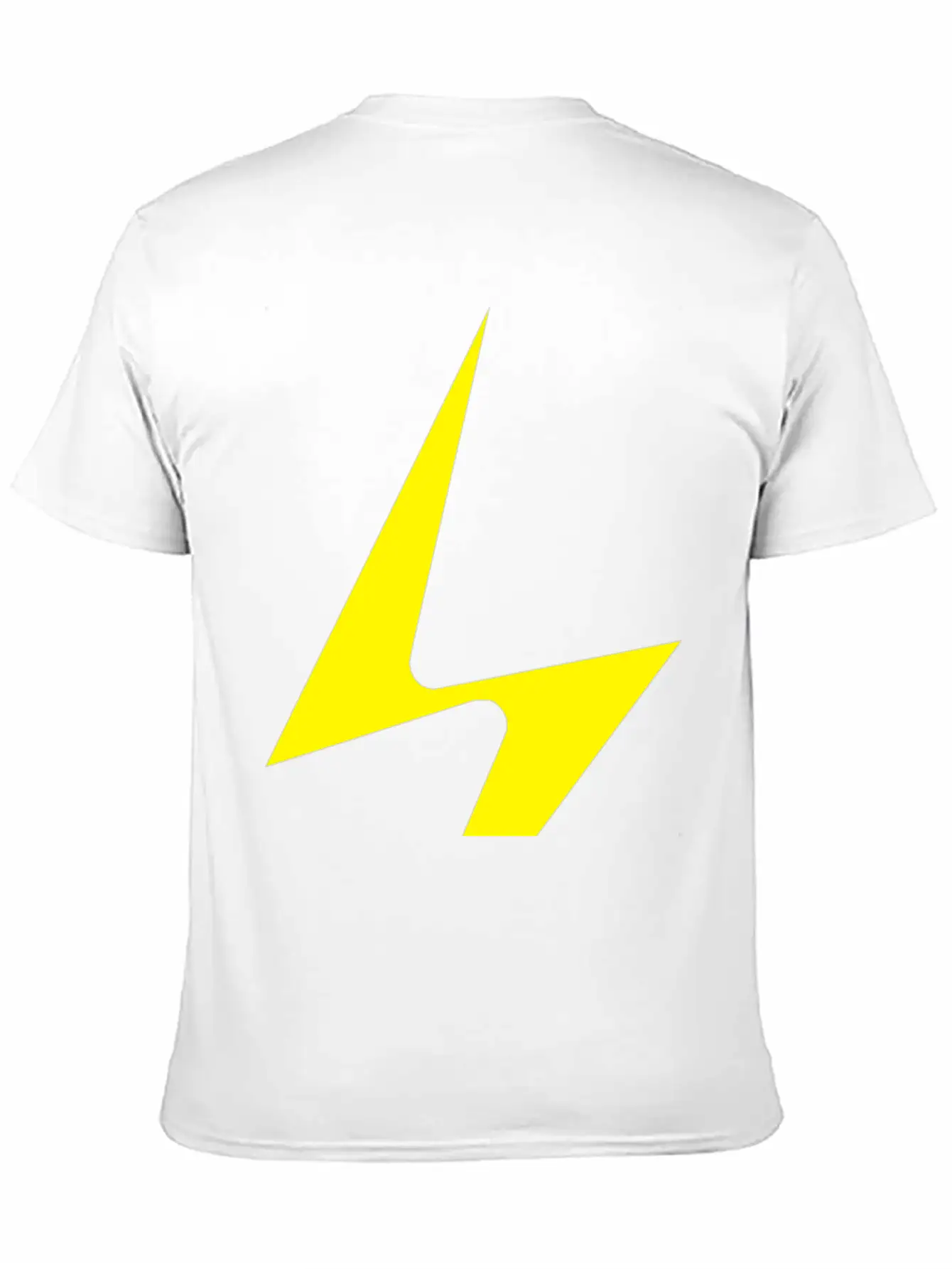 A Lightning Bolt Essential Cotton Tee For Daily Outfits – Unisex Style