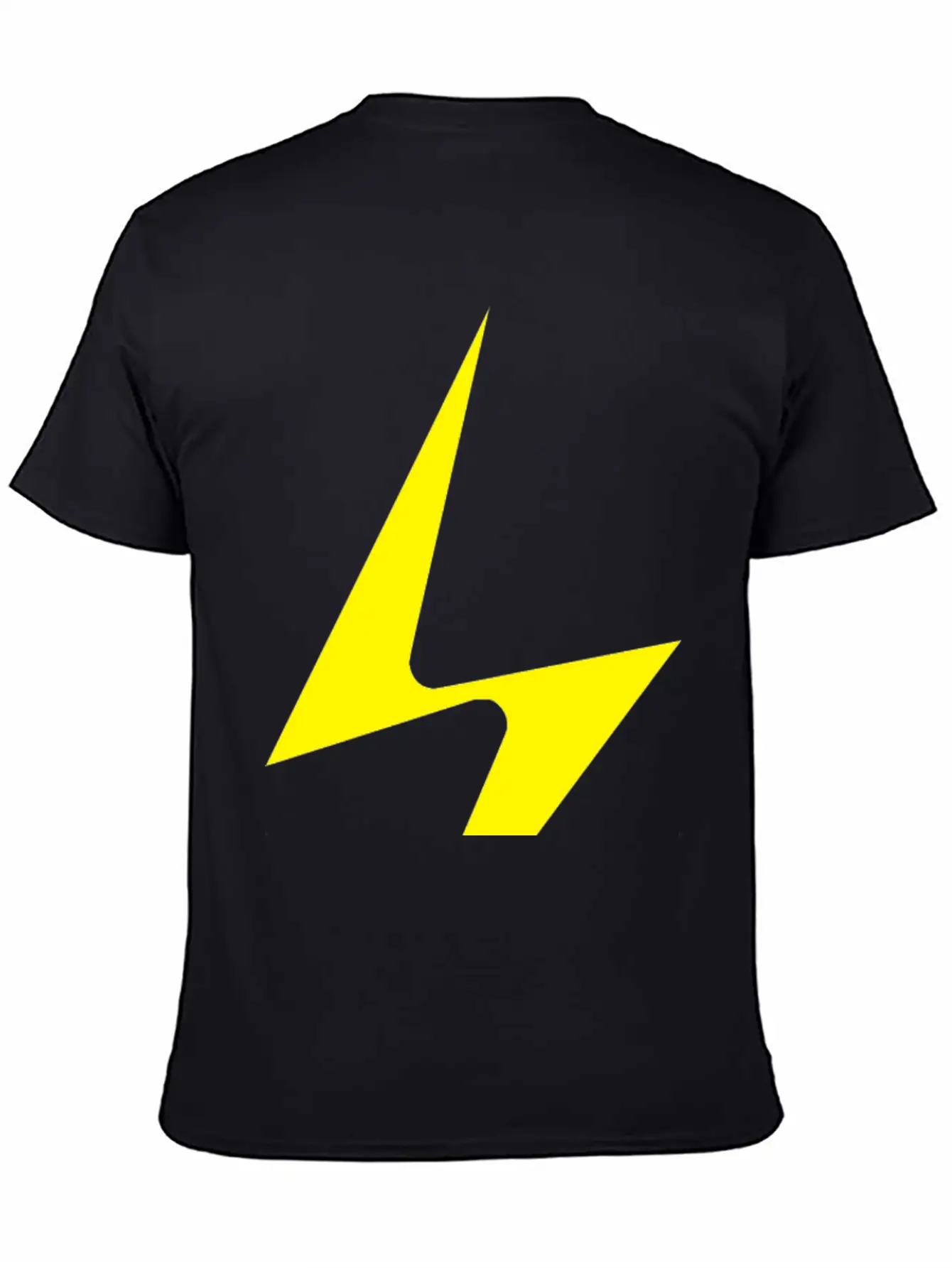 A Lightning Bolt Essential Cotton Tee For Daily Outfits – Unisex Style