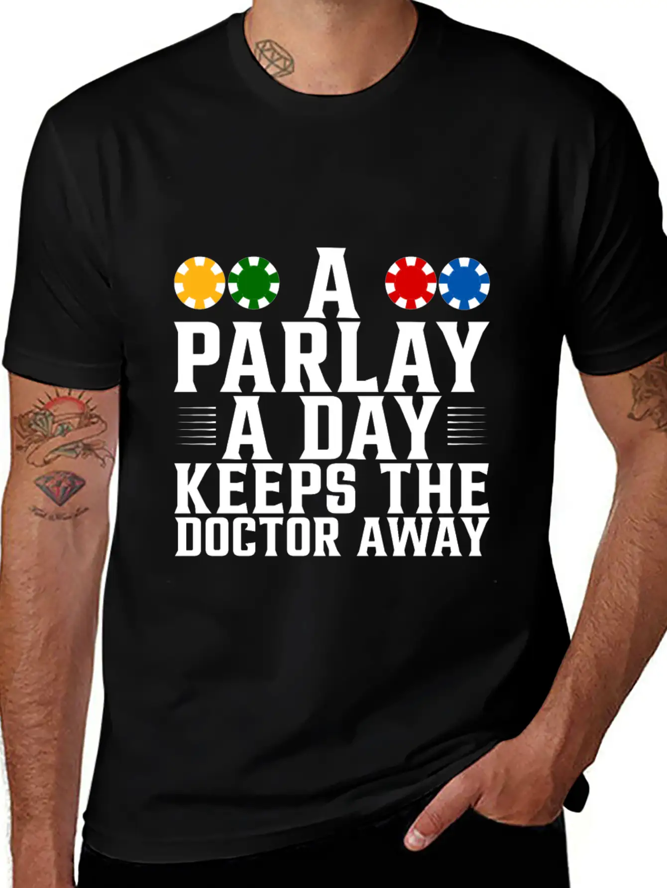 A Parlay A Day Keeps The Doctor Away 4 Essential Unisex Summer Tee – Soft Cotton Casual Fit