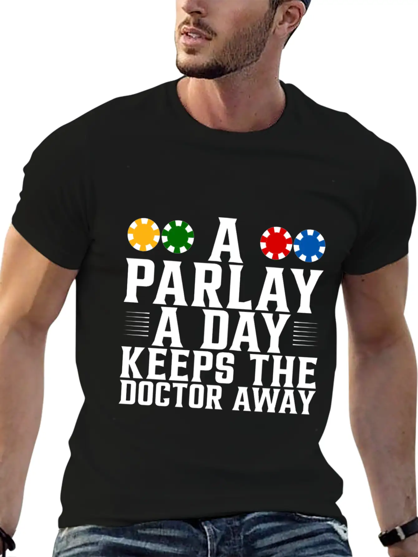 A Parlay A Day Keeps The Doctor Away 4 Essential Unisex Summer Tee – Soft Cotton Casual Fit