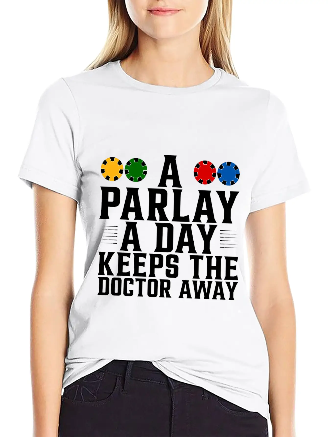 A Parlay A Day Keeps The Doctor Away 4 Essential Unisex Summer Tee – Soft Cotton Casual Fit