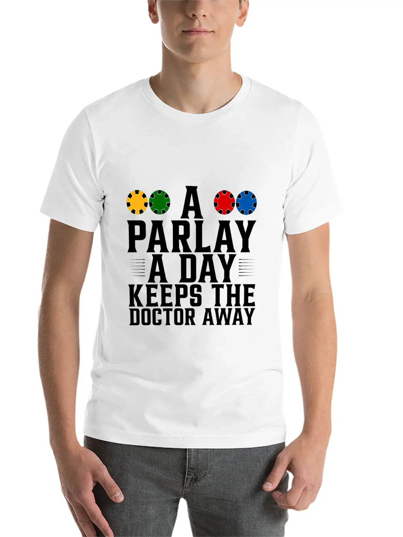 A Parlay A Day Keeps The Doctor Away 4 Essential Unisex Summer Tee – Soft Cotton Casual Fit