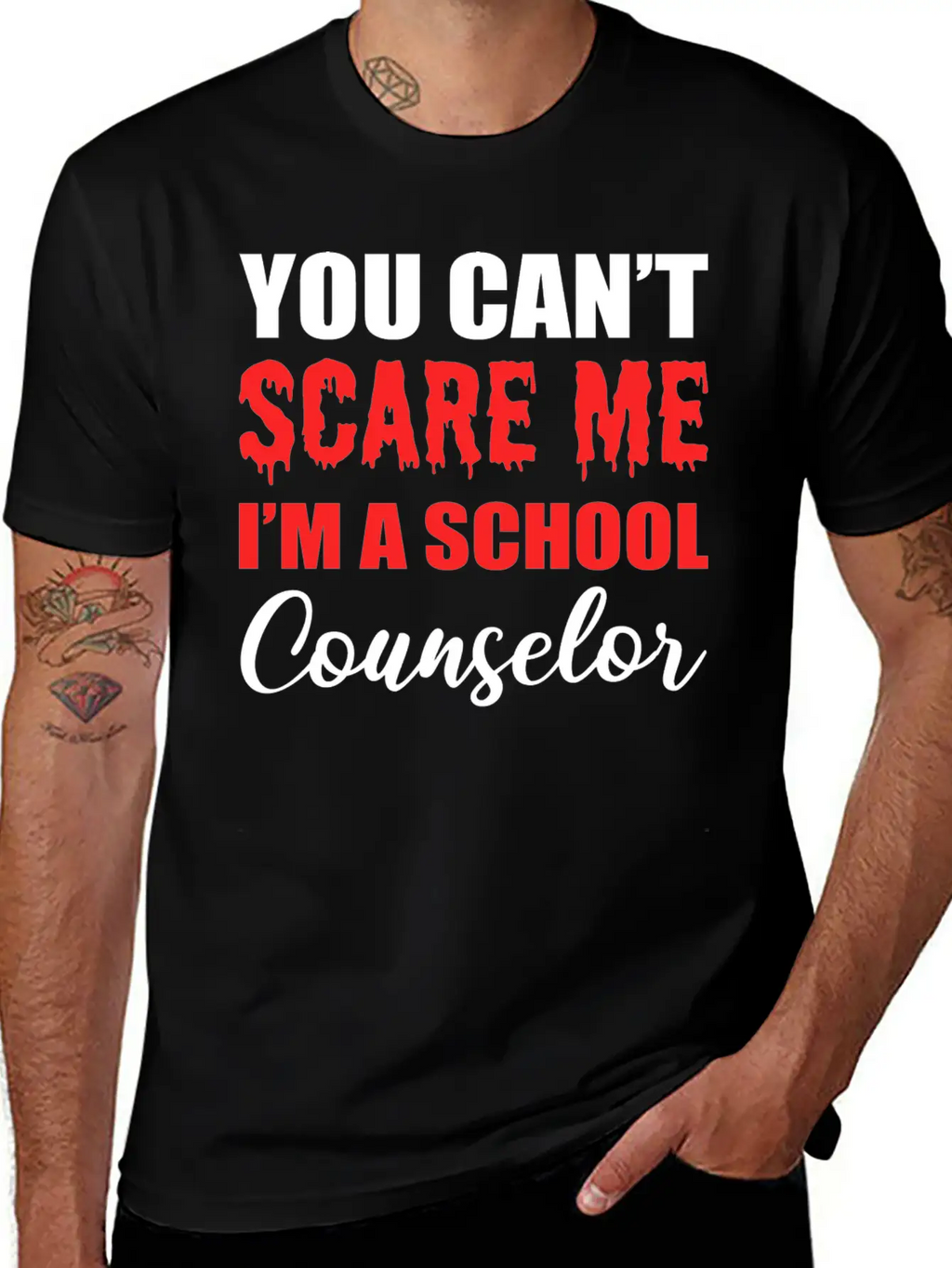 A School Counselor Guidance Counselor Gift Modern Fit Casual T-Shirt – Clean And Versatile Design