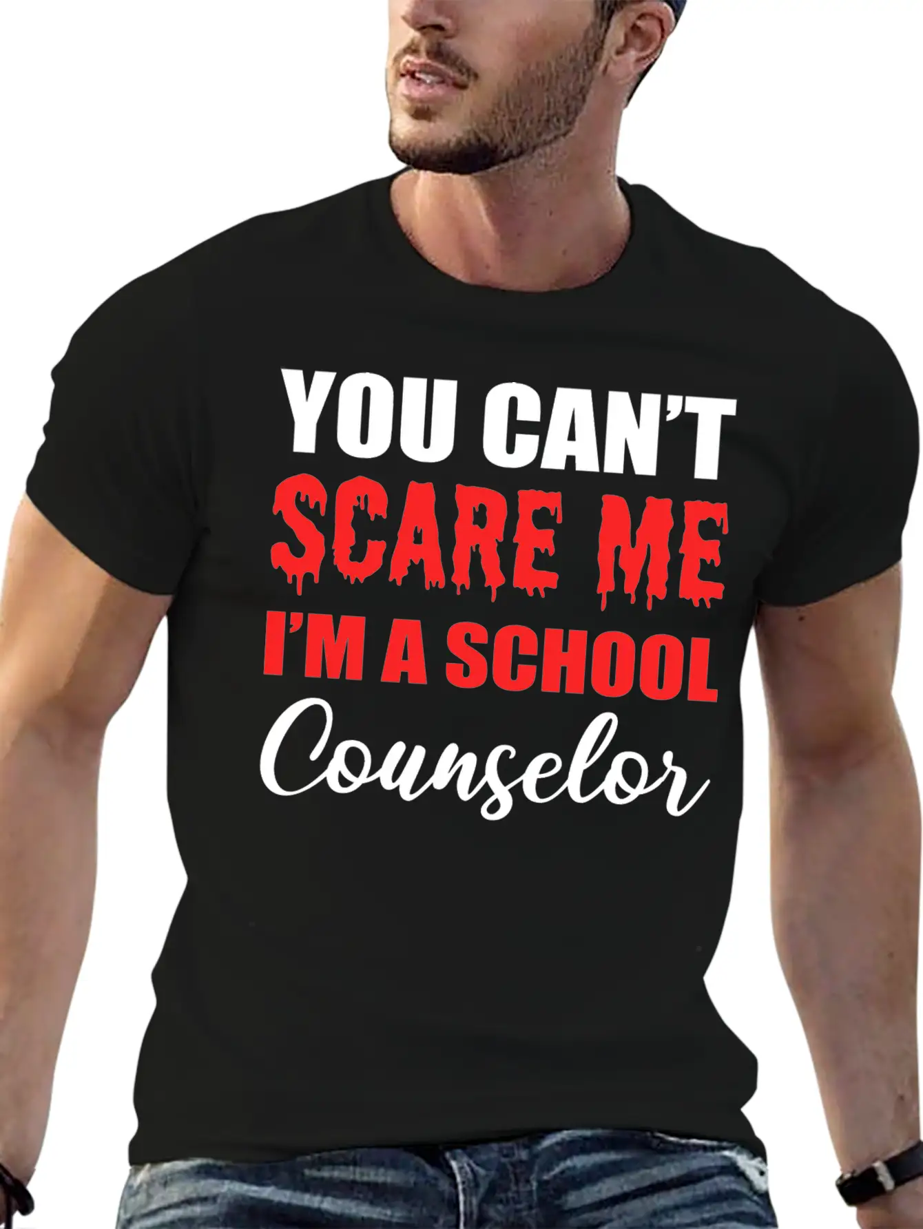 A School Counselor Guidance Counselor Gift Modern Fit Casual T-Shirt – Clean And Versatile Design
