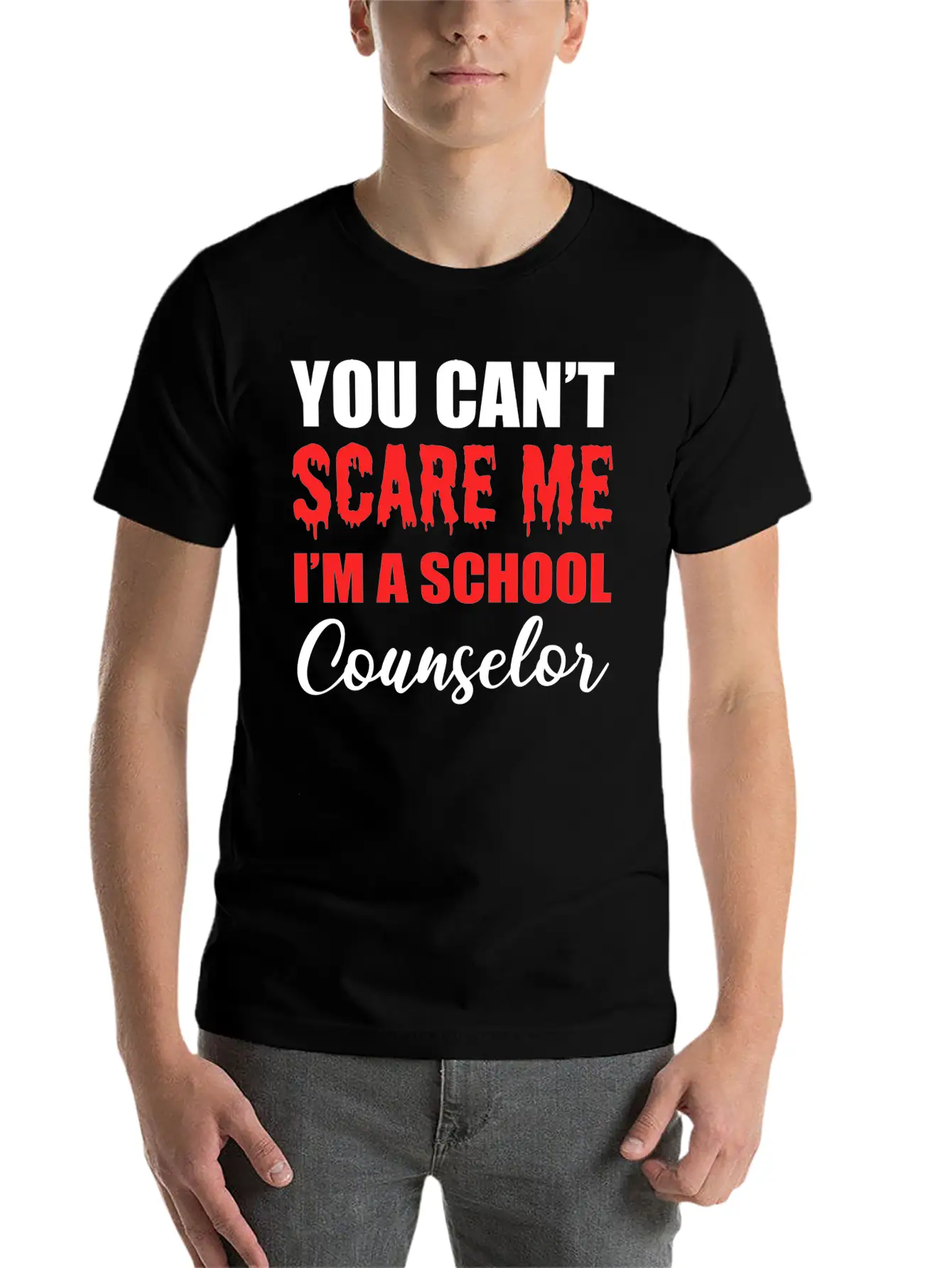 A School Counselor Guidance Counselor Gift Modern Fit Casual T-Shirt – Clean And Versatile Design