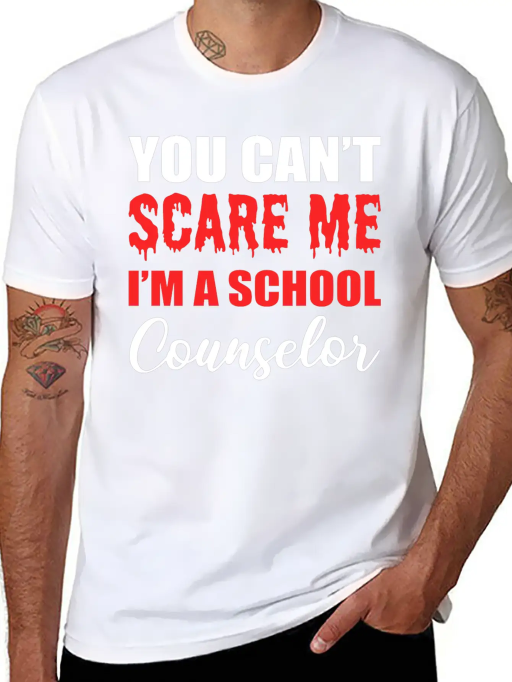 A School Counselor Guidance Counselor Gift Modern Fit Casual T-Shirt – Clean And Versatile Design