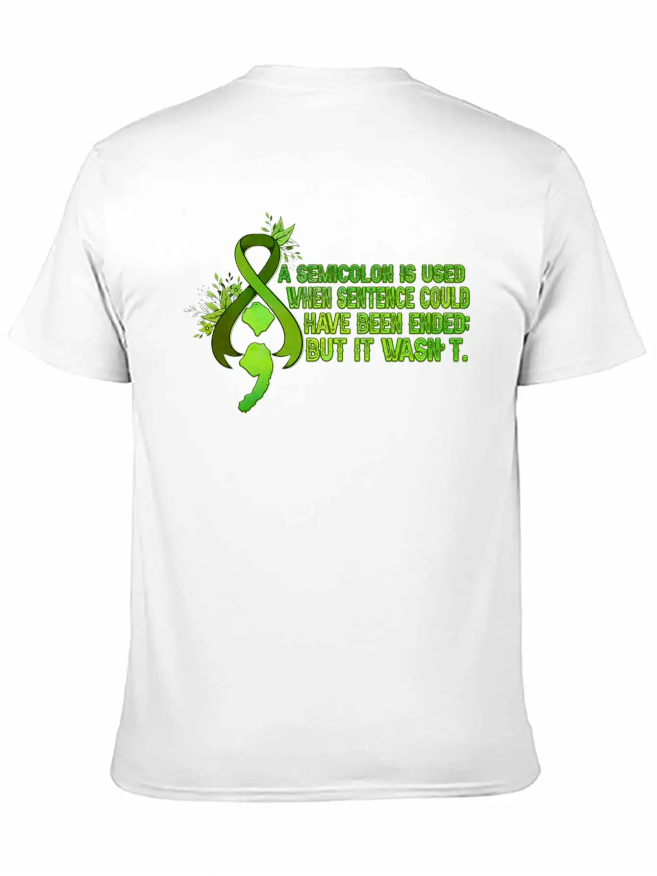 A Semicolon Is Used When Sentence Could Have Been Stylish Everyday T-Shirt – Unisex Basic Cotton Tee