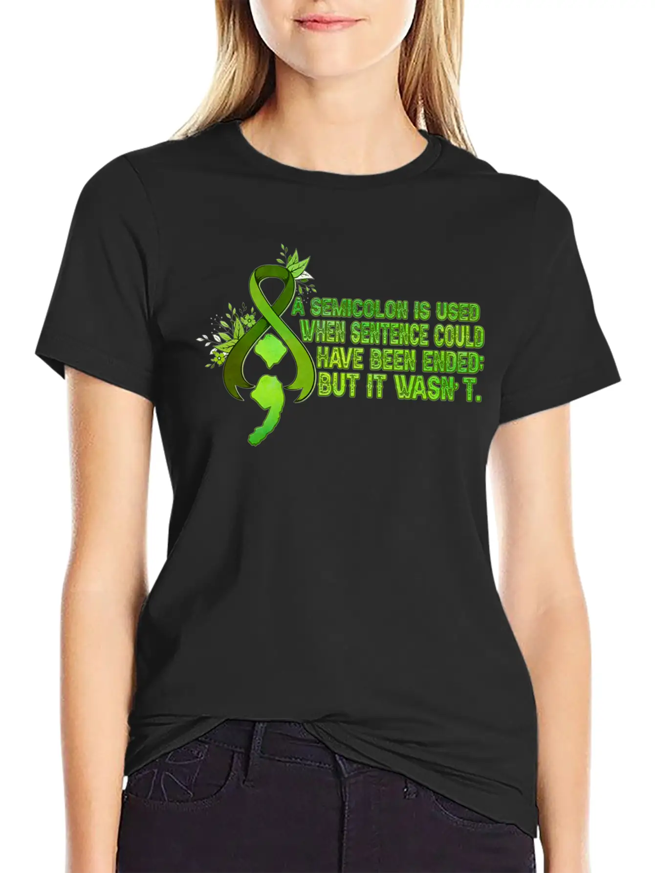 A Semicolon Is Used When Sentence Could Have Been Stylish Everyday T-Shirt – Unisex Basic Cotton Tee