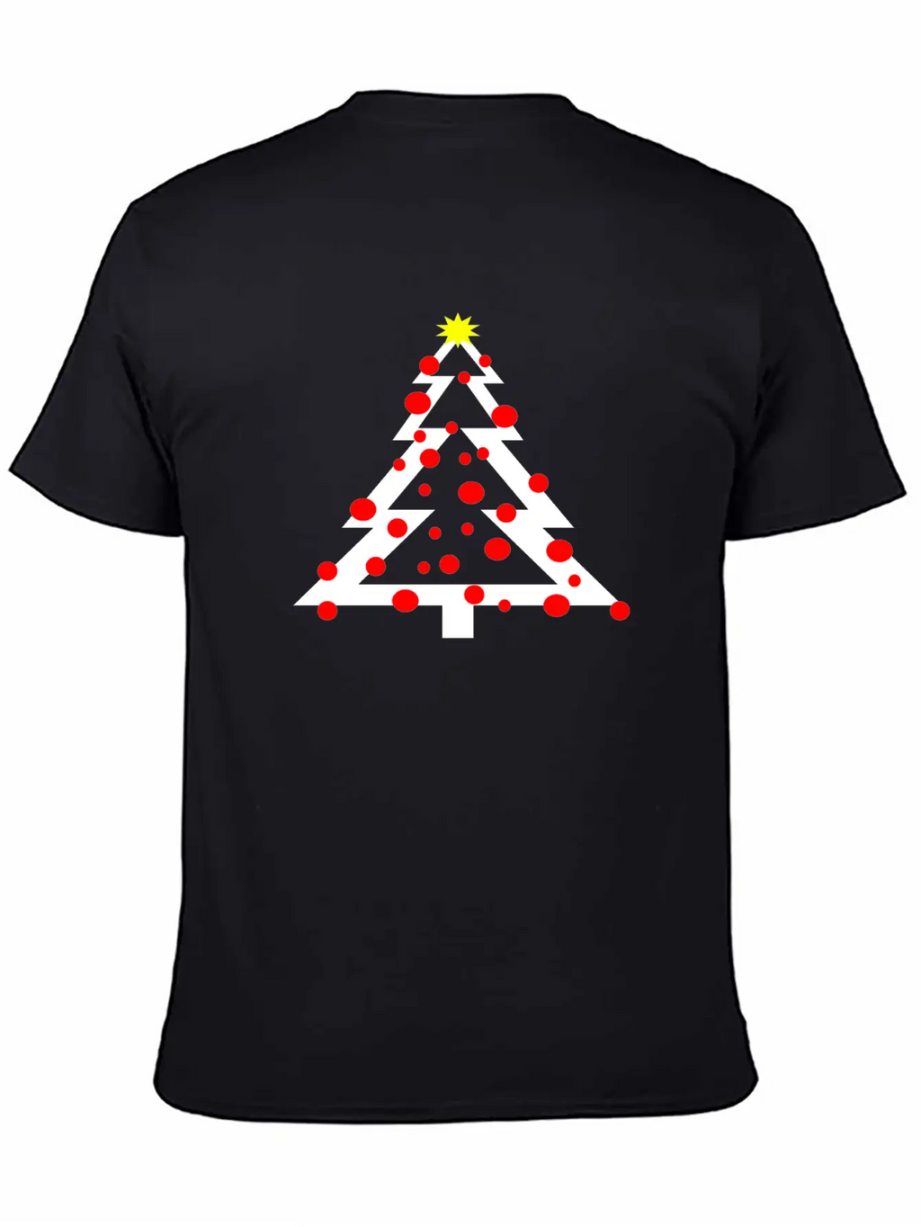 A Simpel Christmas Tree With Decoration And Star Classic Cotton Tee – Unisex Comfort For Any Season