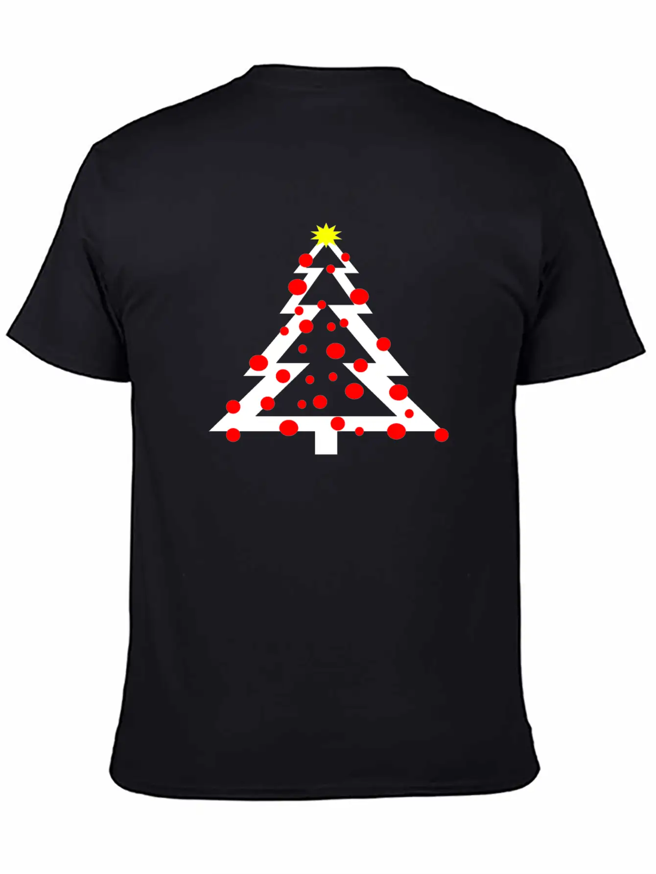 A Simpel Christmas Tree With Decoration And Star Classic Cotton Tee – Unisex Comfort For Any Season
