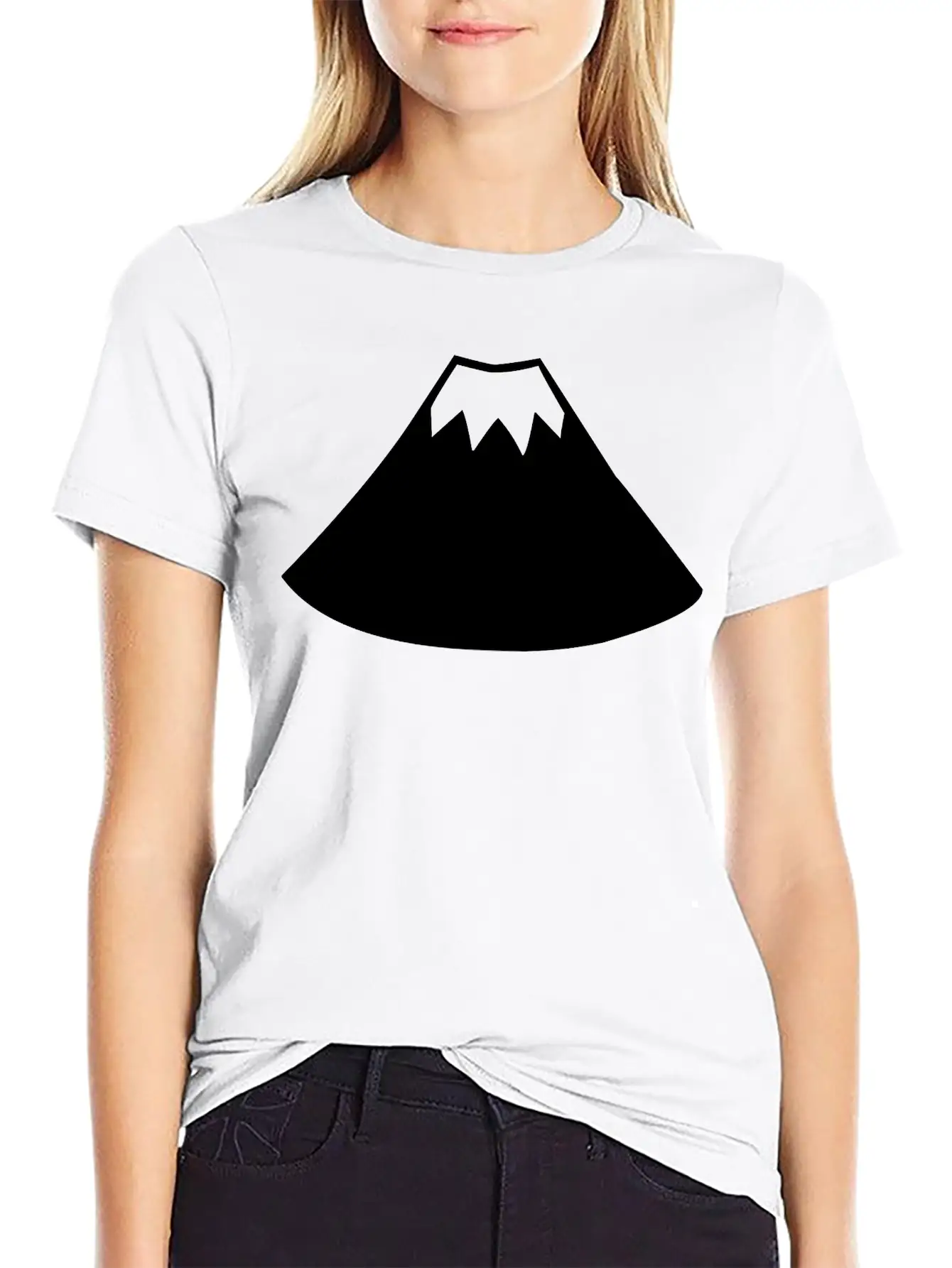 A Sleeping Volcano Stylish Everyday T-Shirt – Unisex Basic Cotton Tee