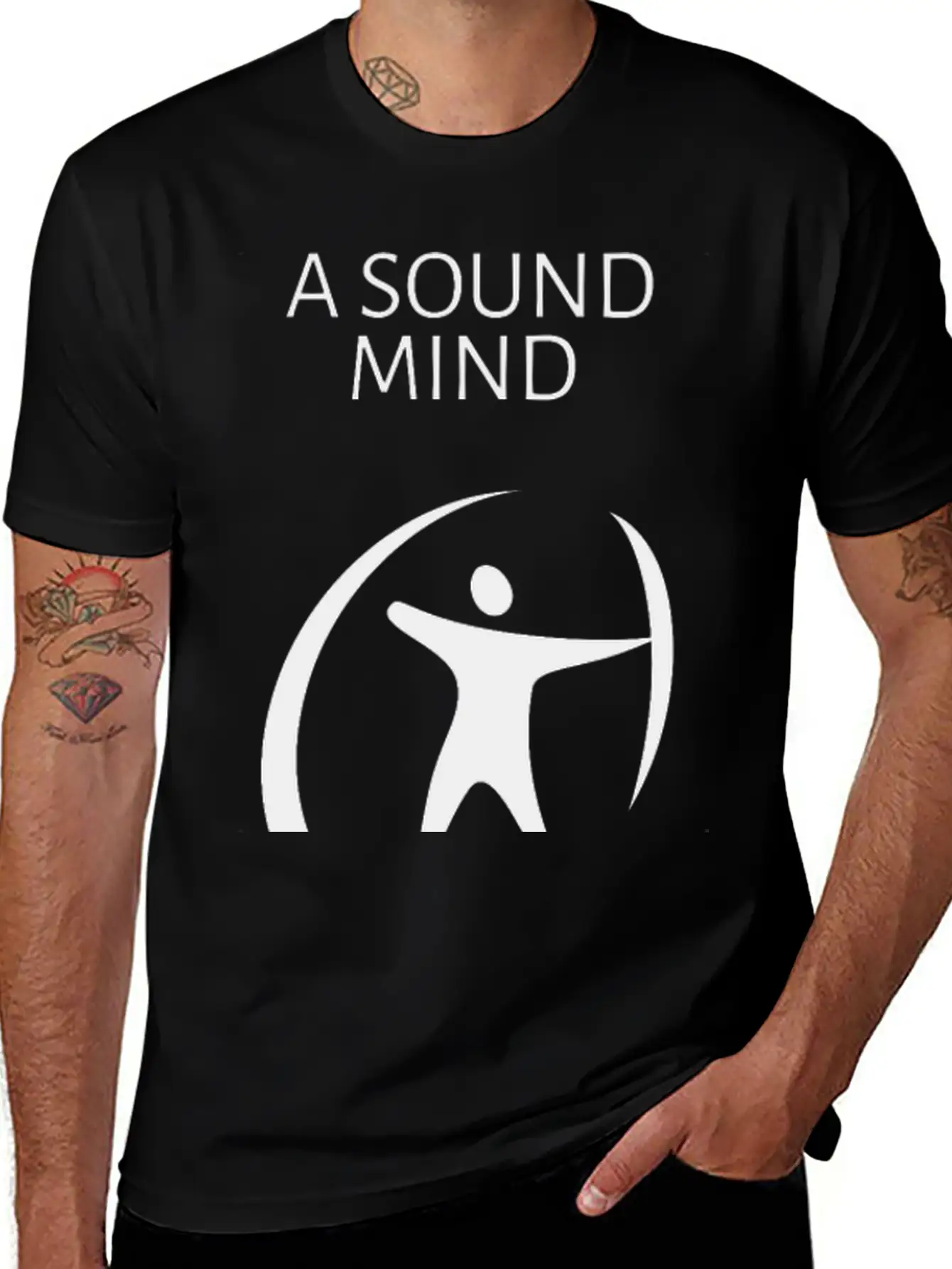 A Sound Mind In A Sound Body Classic Cotton Tee – Unisex Comfort For Any Season