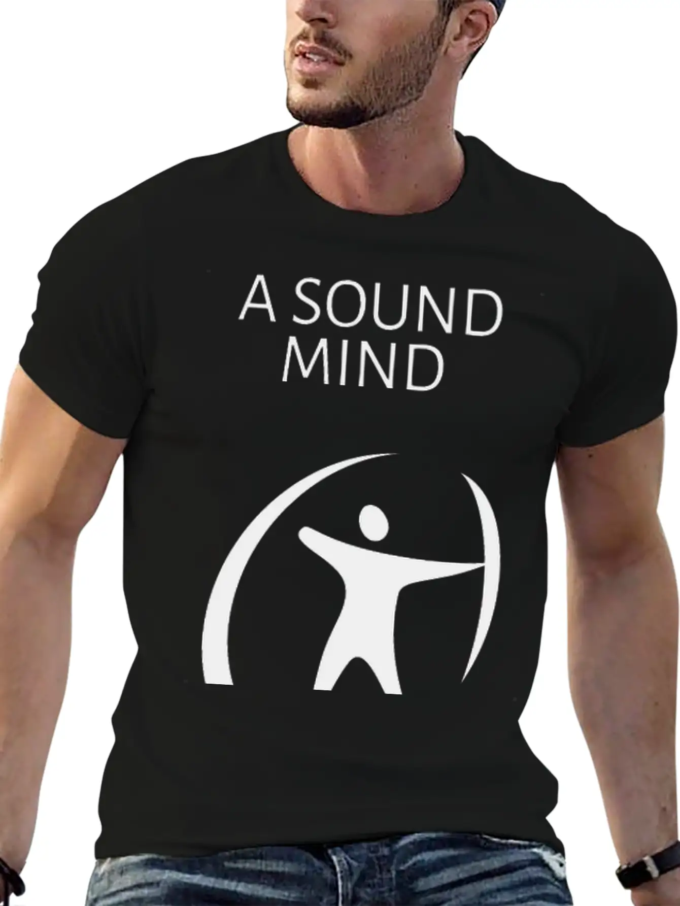 A Sound Mind In A Sound Body Classic Cotton Tee – Unisex Comfort For Any Season