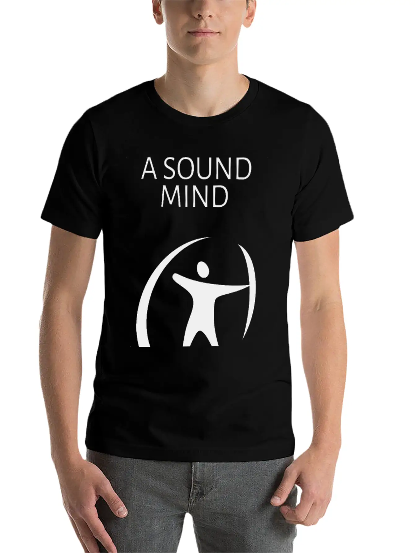 A Sound Mind In A Sound Body Classic Cotton Tee – Unisex Comfort For Any Season