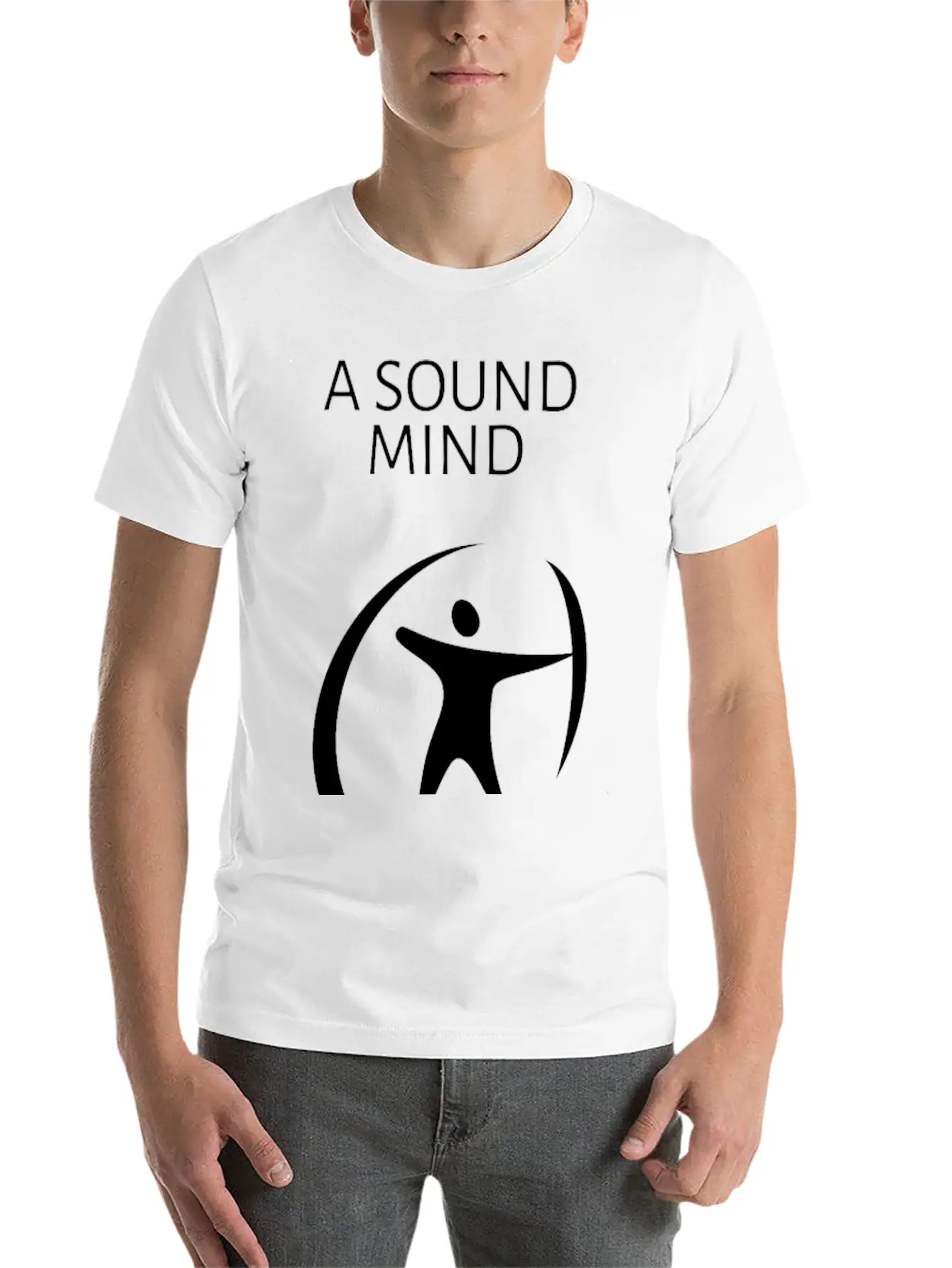 A Sound Mind In A Sound Body Classic Cotton Tee – Unisex Comfort For Any Season