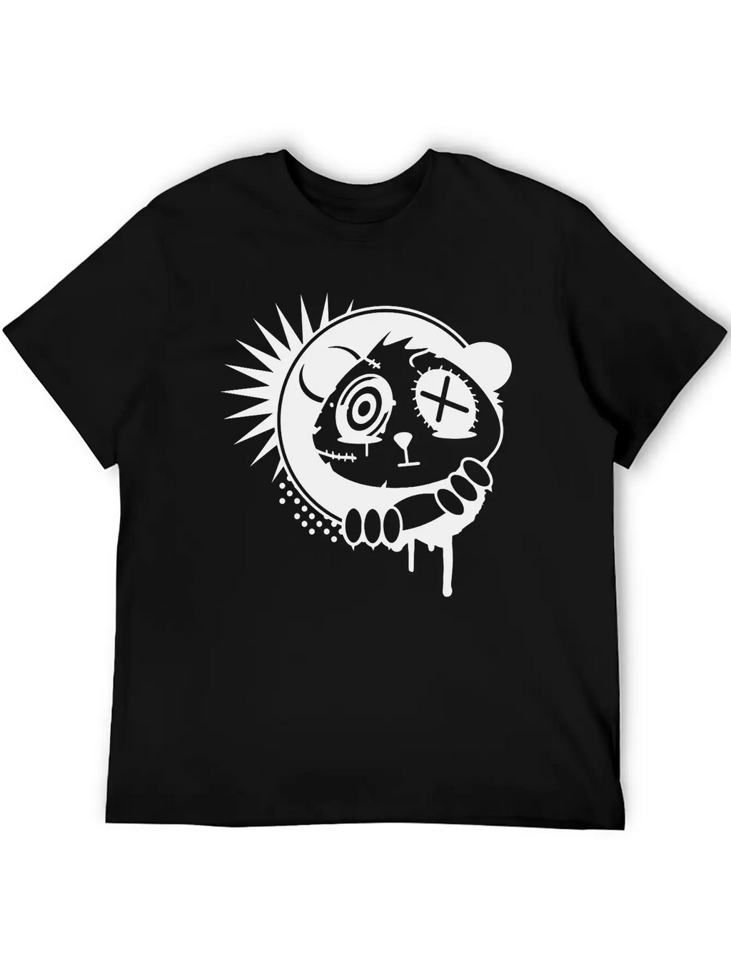 A Sticker With Panda Bear Head Classic Cotton Tee – Unisex Comfort For Any Season