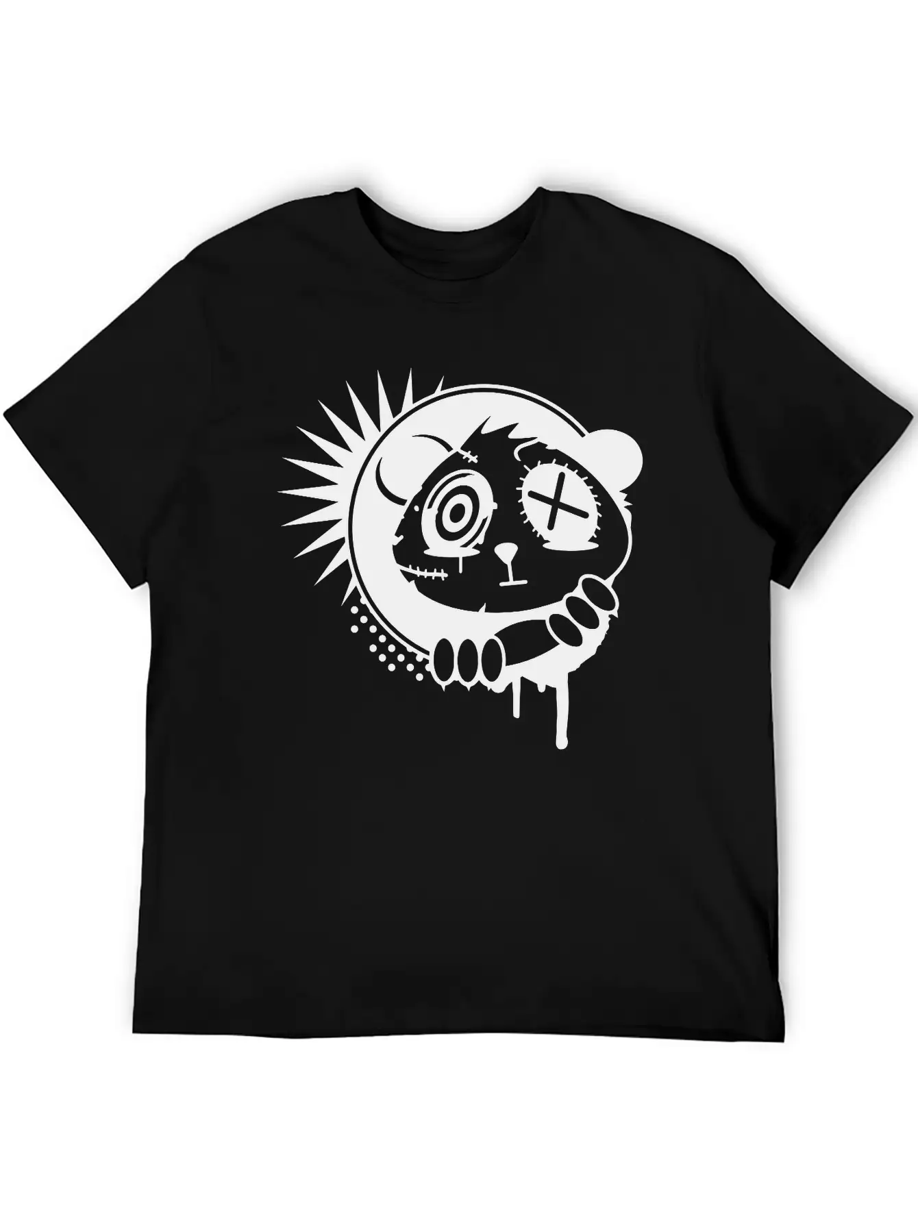 A Sticker With Panda Bear Head Classic Cotton Tee – Unisex Comfort For Any Season