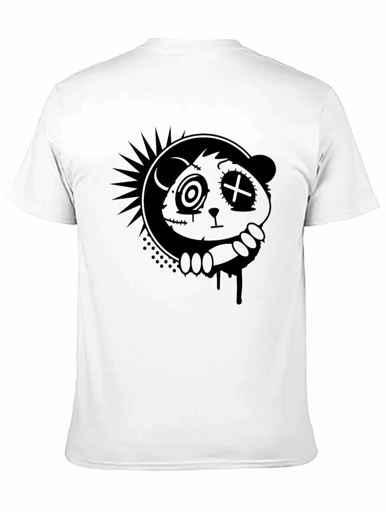 A Sticker With Panda Bear Head Classic Cotton Tee – Unisex Comfort For Any Season