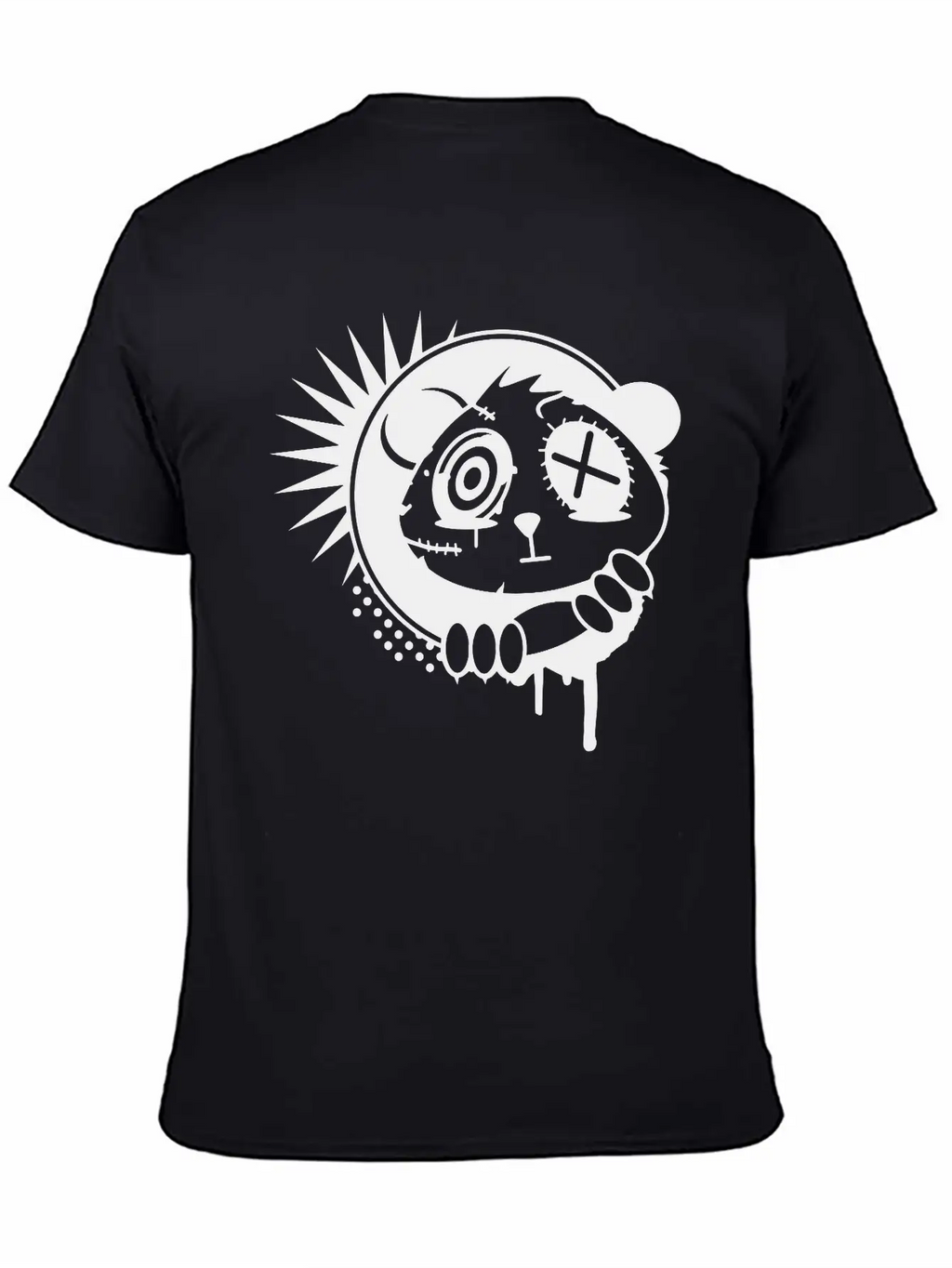 A Sticker With Panda Bear Head Classic Cotton Tee – Unisex Comfort For Any Season