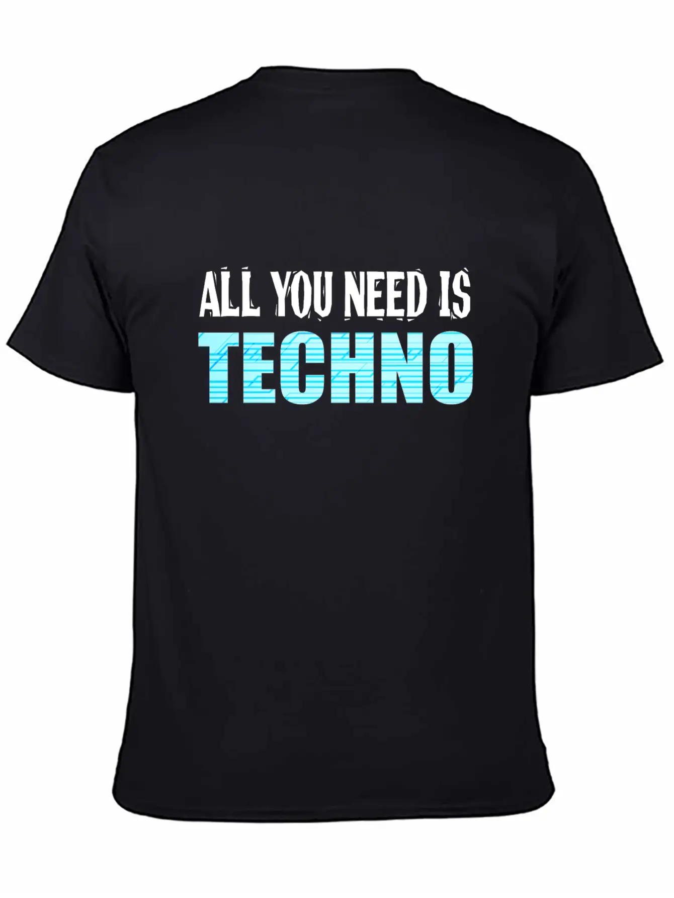 A Techno Tee For Music Lovers Saying "All You Relaxed Everyday Tee – Lightweight And Durable Cotton